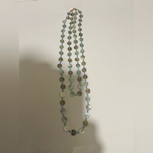 Cato Aqua and Earthy Beaded Necklace